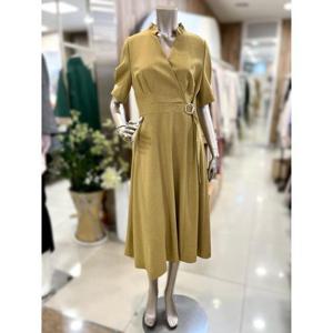 미니멈 세이브존01 프릴 브이넥 플레어 원피스 MWBAWO4220