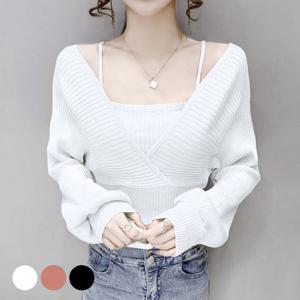 랩스타일 스퀘어 나시 퍼프 긴팔티 USD-244