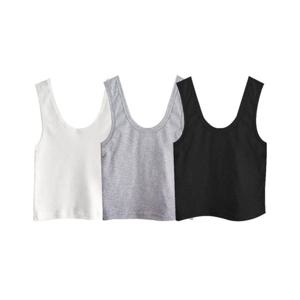 여성 민소매 홈트레이닝 이지웨어 데일리 크롭탑