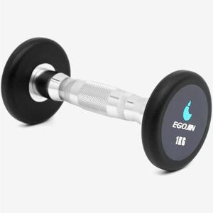 이고진 TPU 덤벨 아령 1kg 1개 헬스장 홈트 웨이트 팔운동 바벨