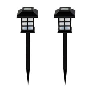 [블랙벅]태양광 불투명 격자 정원등 2P 야외정원등 격자등 태양