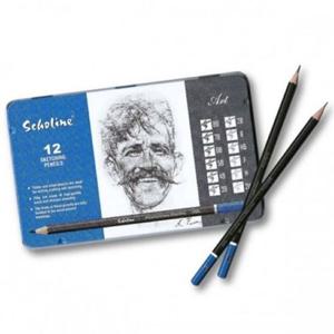 티티 스케치용 미술연필세트 12본(8B-2H)