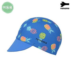[레노마수영복]아동 파인애플 패턴 UV 스판캡 수영모자 RC18401