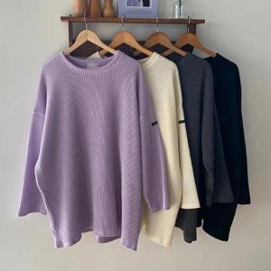 빅사이즈사랑해요 Q252L312 핸드레이어오버니트티 RA