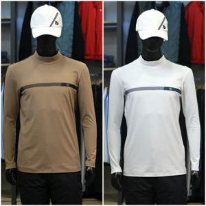 [팜스프링스]겨울 베이직 반목넥 티셔츠 sttm224109_DG