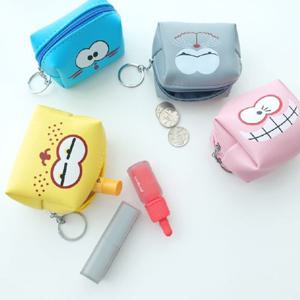 (이거찜)캐릭터 키링파우치 럭셔리 열쇠고리 가방고리