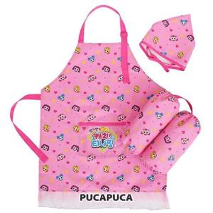 반짝반짝 캐치티니핑 매직 앞치마 토시 두건 3종 세트