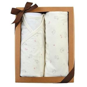 [오가닉맘]  MHFNBW0204 22년 가을출산세트 코인배냇싸개