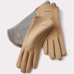 여성 벨벳장갑 스마트터치장갑 핑거홀