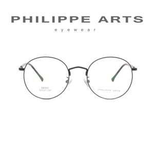 필립아츠 안경테 88092 C1 가볍고 얇은 동글이 메탈테 안경