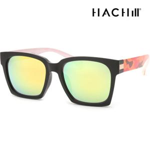 해칠 선글라스 HC803S C2 미러 뿔테 사각