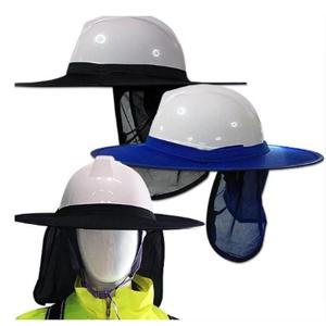 안전모그늘이 그늘이 가리개 탈부착 망사 차양 뒷목