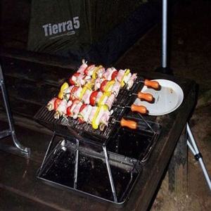 304 스텐레스 숯불 꼬치