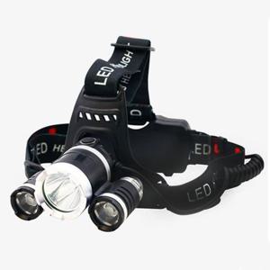 EDISON301 충전식 3구 헤드랜턴 캠핑 등산 용