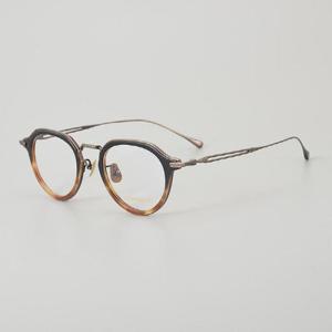 WB-07171 타원 안경테 4종 일본 디자이너 퓨어 티타늄