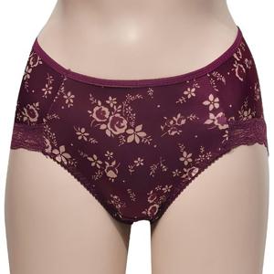 보엠 고혹적인 꽃무늬 여성 맥시 삼각 팬티 속옷 예쁜