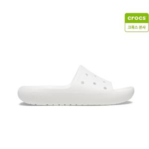 [크록스 본사] 클래식 V2 슬라이드 화이트 209401-100