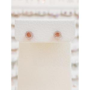 볼라레 세이브존03 미니 루비 꼬냑 다이아 피어싱 ssp696