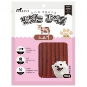 델리소 맛있는간식들 소고기져키 100g