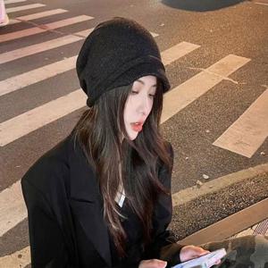 남녀 짧은챙 얼굴 작아보이는 니트비니 시크 커플비니