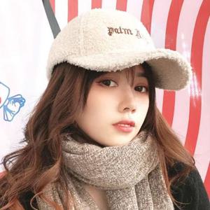 여성 겨울 램스울 뽀글이볼캡 여자겨울야구모자 4컬러