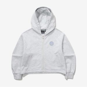 [휠라키즈] Girls 크롭 후드 집업 (FK2FTG1301F_WTM)