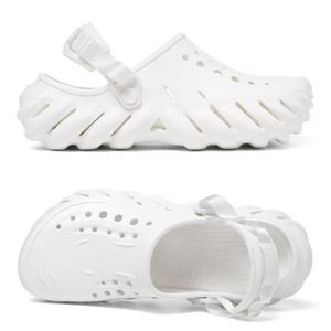 크록스 공용 에코 클로그 화이트 207937-100