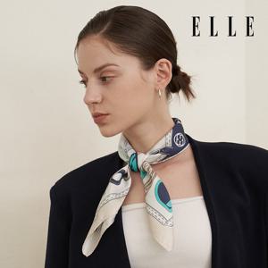 [엘르(스카프)]클로젯 실크 미니 스카프 SE421S307