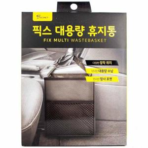 평화 시크릿 픽스 대용량 휴지통 망사포켓