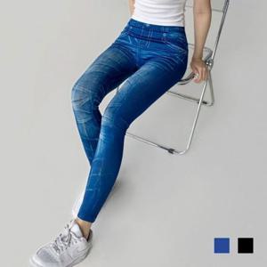 얼룩라벨 스판 2475A 스키니진 데님청 SD 레깅스