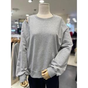 오조크 세이브존01 어깨 트임 맨투맨 HOSSCTA558P