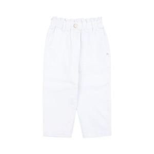 [빈]  BX16PT02WT 여아 화이트 프릴하이웨이스트 데님팬츠