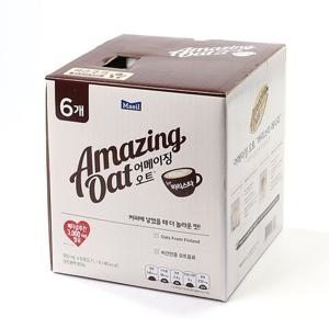[매일유업]어메이징 오트 바리스타 라떼 비건두유 950ml x 6개