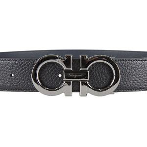 페레가모 더블 간치니 양면 벨트 679710 0687611