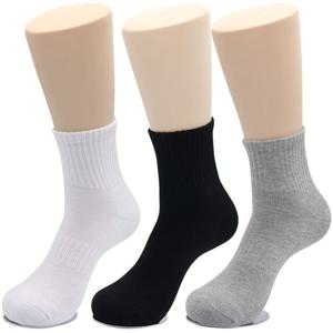 남성 여성 국산 무지 중목 파일 스포츠양말 5켤레[WE04BBC]