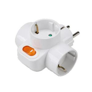 멀티탭 스위치 3구 T형 dosel