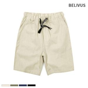 빌리버스 남성 반바지 린넨 밴딩 여름 팬츠 BBJ003