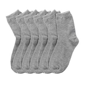 남성용 무지 케쥬얼 중목양말 남자양말 그레이(5족)
