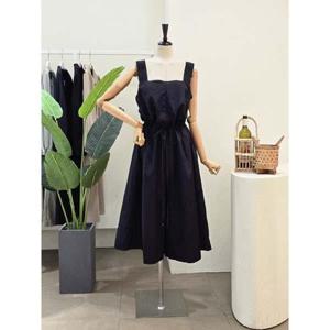 [포커스]  24FM4C9PT5786_스트링 포인트 와이드 점프슈트