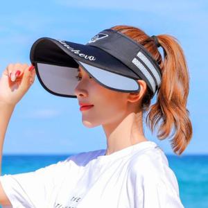 슬라이드날개썬캡 블랙