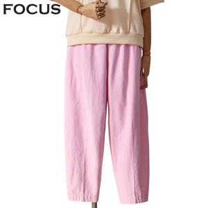 [포커스]썸머 배기핏 밴딩 팬츠_FM4C7PT0128