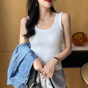 (BNCW-C3008) 아이스 골지 쿨민소매 티셔츠 여성의류