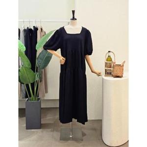 [포커스]  24FM4D9OP5826_캉캉 루즈핏 스퀘어넥 롱원피스