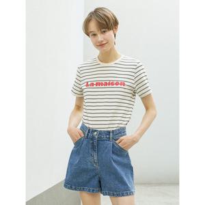 [올리브데올리브]라메종 기본 반팔 티셔츠 (OH4XE380)