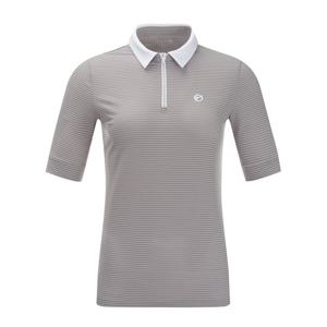 [슈페리어] 여성 5부 소매 티셔츠 그레이 (L0B121234)