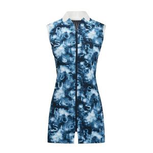 [슈페리어] 여성 프린팅 롱베스트 네이비 (L0BV20249)