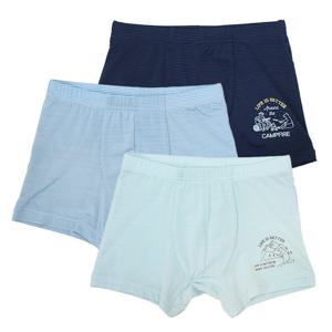 물랑루즈 파인 인견 드로즈 팬티 3종 남아동