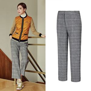 비티알 BTR 골프 여성 겨울 와이드바지 첵스(여) BFP9554W