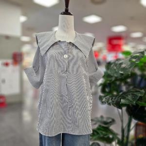 스테파니 HC07 빅 카라   러블리  소담 블라우스 A24SH4217