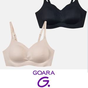 깔끔한 베이직 누디라인 노와이어 여성 프리컷 브라
